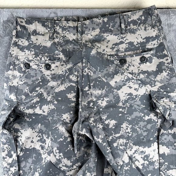 US Army Combat Uniform Pants Mens Medium Long Digital Camouflage Cargo Ripstop - Picture 9 of 9